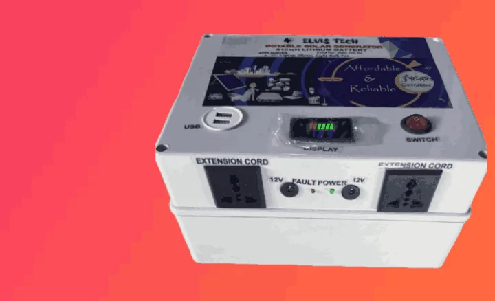 solar generar banner
